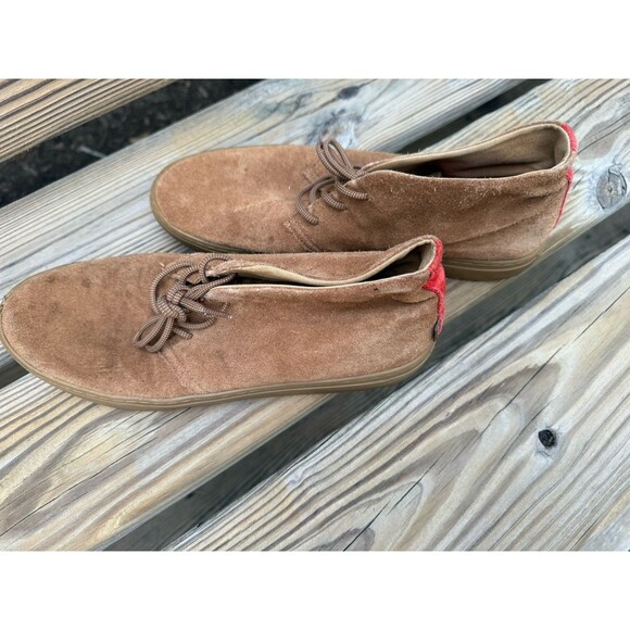 WeSC Men’s Chukka Leather Sneaker Sz 10D Brown Retail $99 - Picture 6 of 8